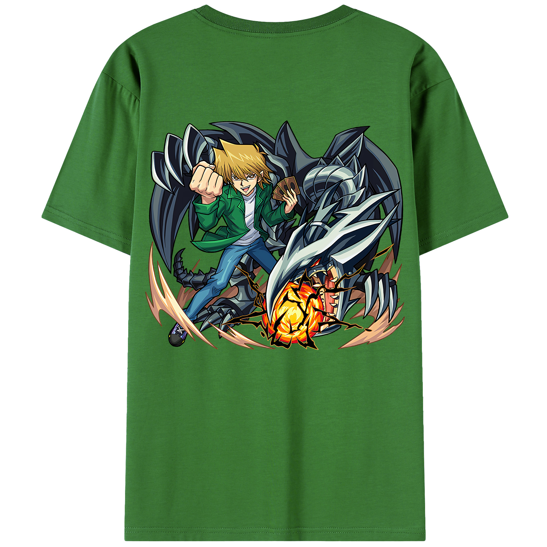 （画像用） 遊☆戯☆王 Yu-Gi-Oh! レディース半袖Tシャツ(バックプリント)